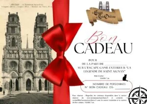 bon cadeau escape game