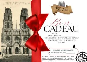 Bon cadeau jeu de piste